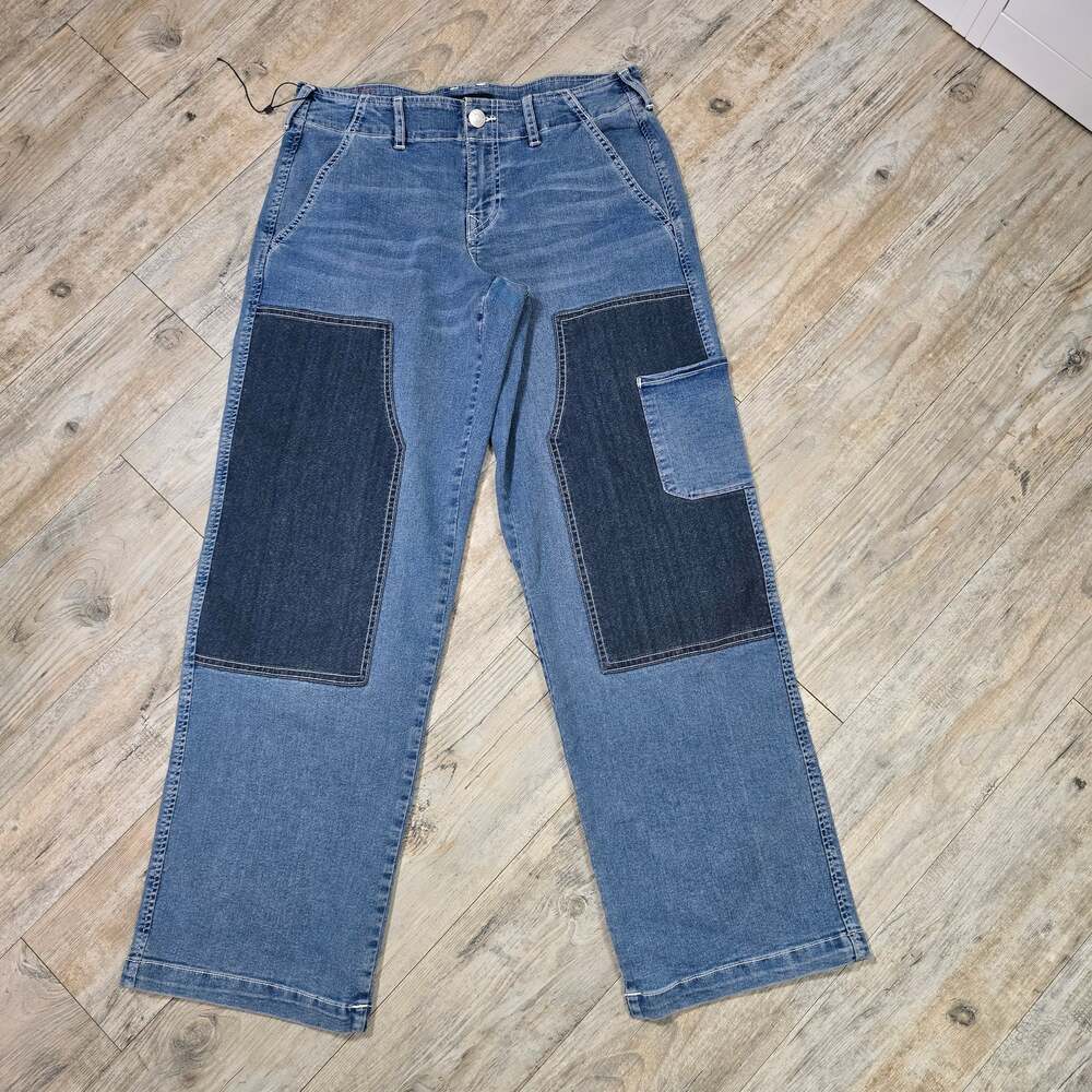 True Religion Reverse Denim Carpenter Jeans